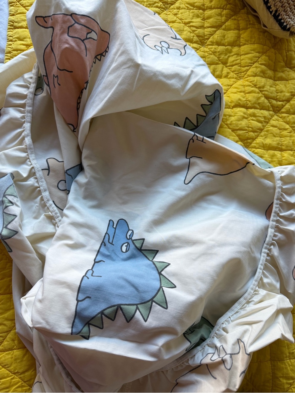 Adorable vintage Sandra Boynton twin size sheet